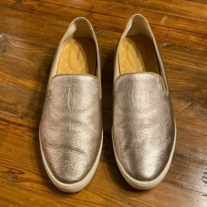 Birdies The Swift Metallic Flat Sneaker